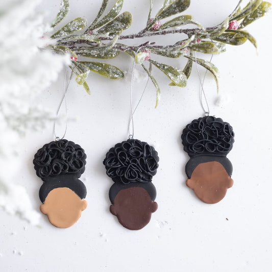 My Hair Is Beautiful- African American Ornament