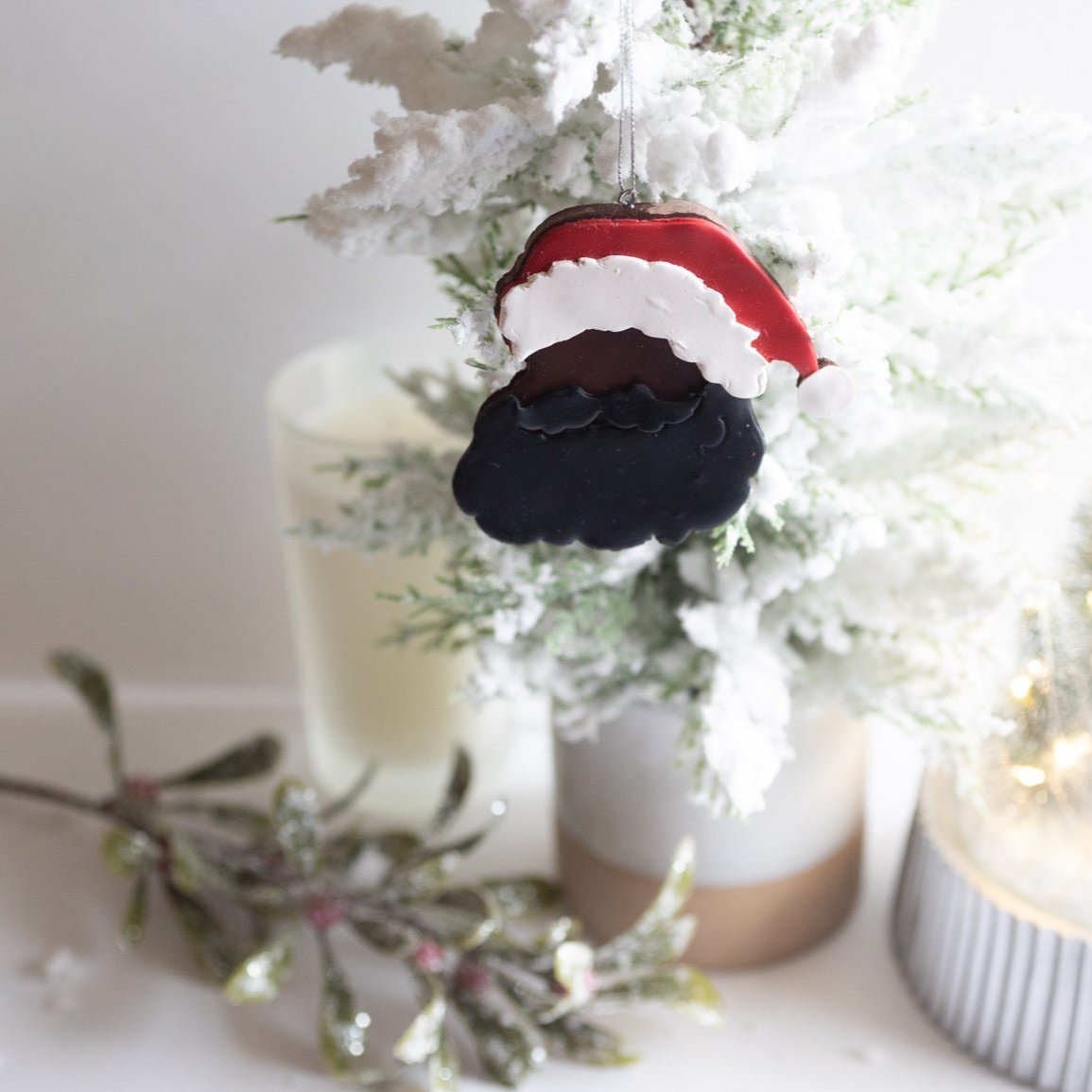 Santa Claus- African American Ornament