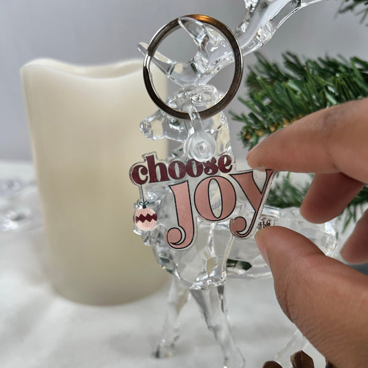 Choose Joy Keychain