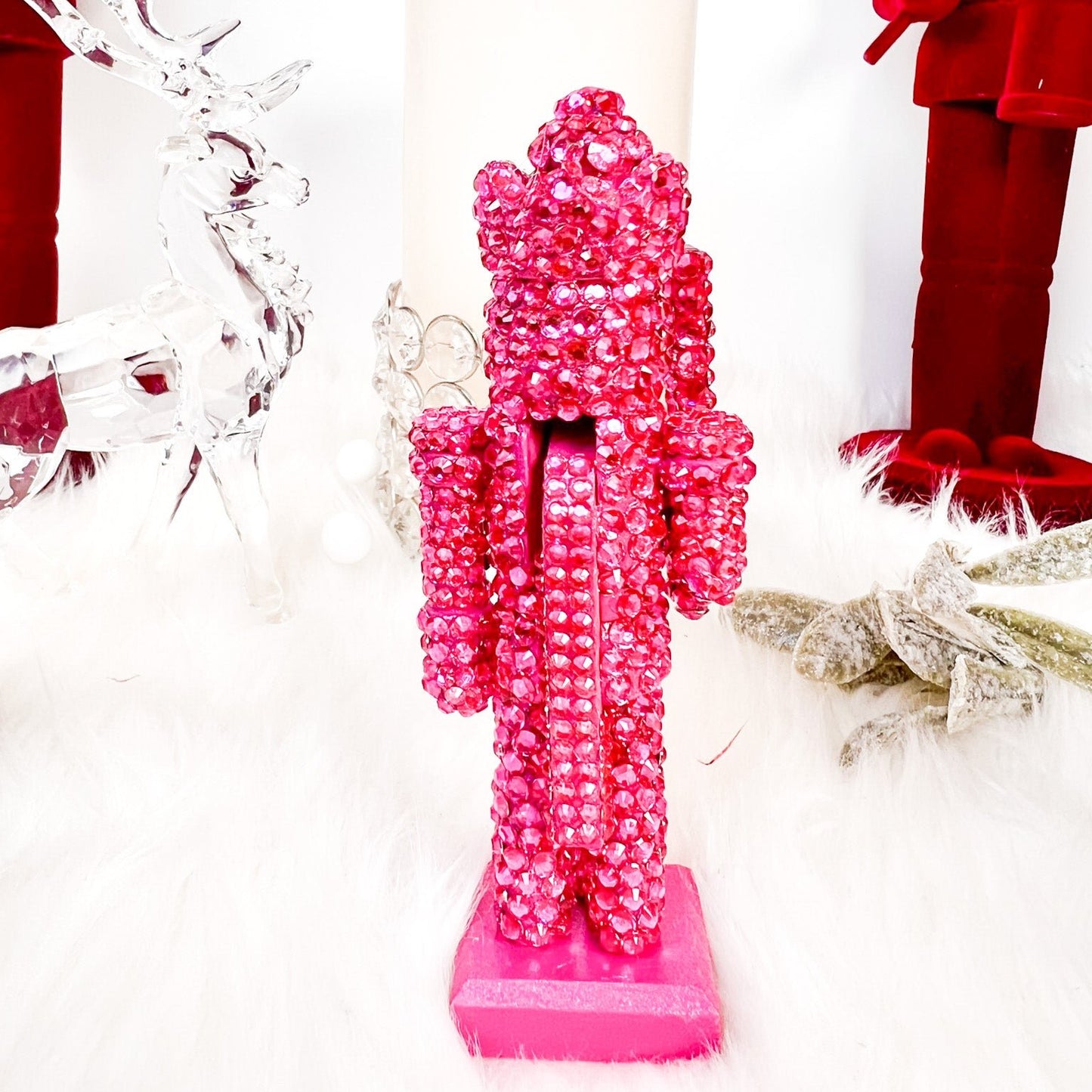 Rhinestone Nutcracker Ornaments