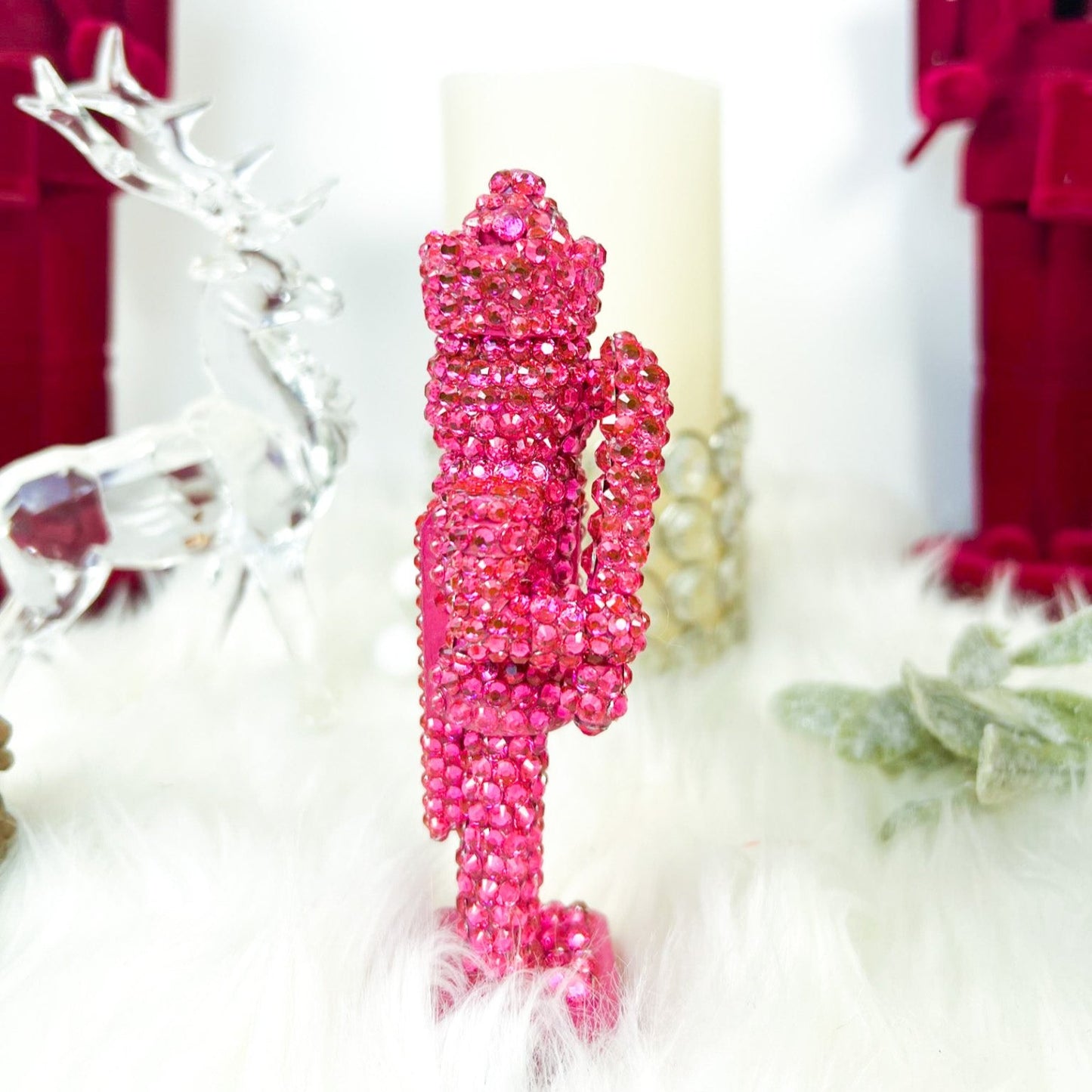 Rhinestone Nutcracker Ornaments