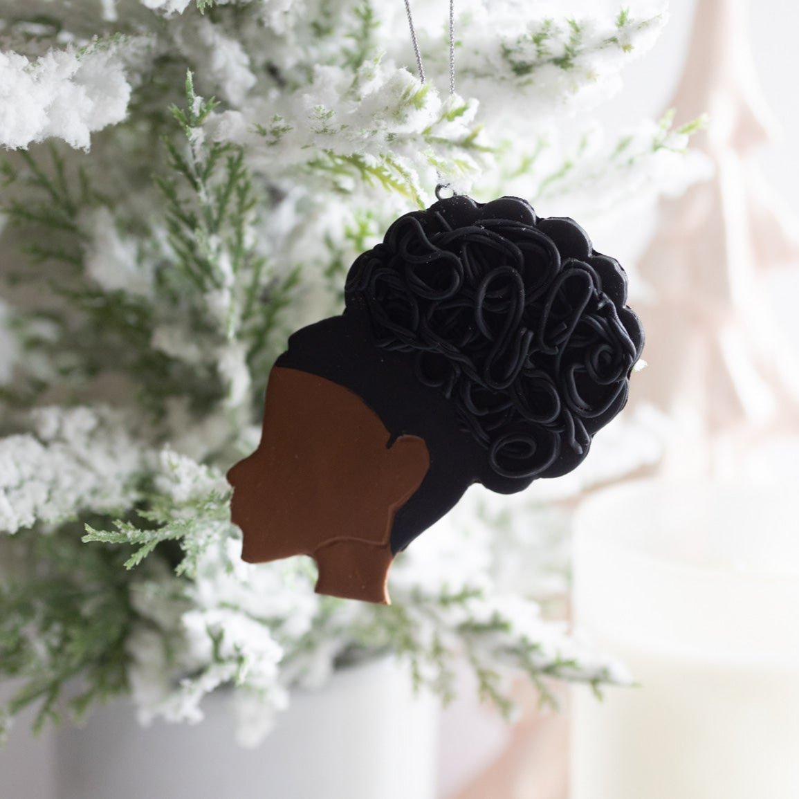 Black Girl Magic- African American Ornament