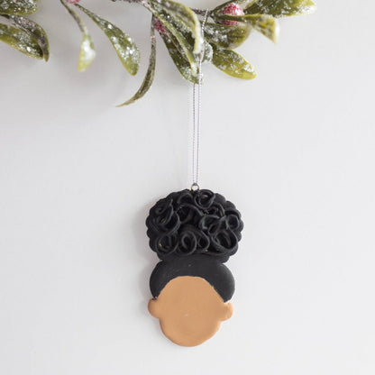 Black Is Beautiful- African American Ornament