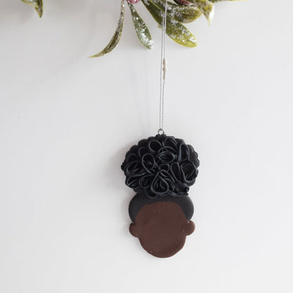 Black Is Beautiful- African American Ornament