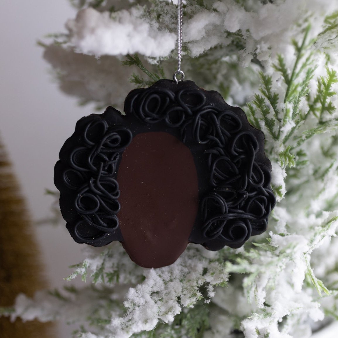 Curls for Days- African American Ornament