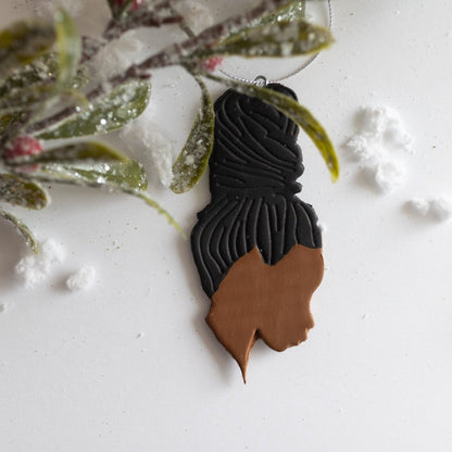 Locs for Days- African American Ornaments