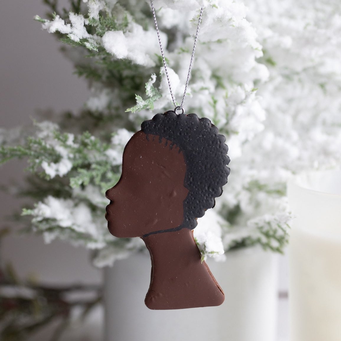 Slay Queen- African American Ornament