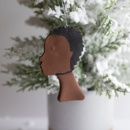 Slay Queen- African American Ornament